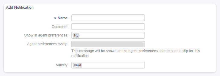 Appointment Notification Settings - Basic