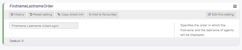 System Configuration - Setting Saved