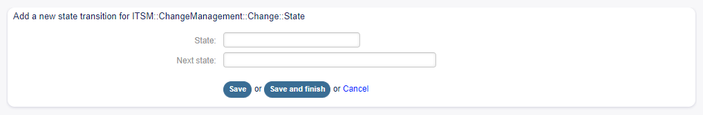 Add New State Transition