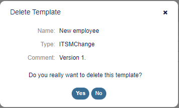 Delete Template