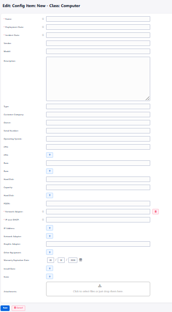 Configuration Item Add Computer