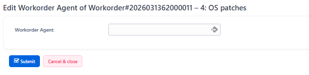 Edit Workorder Agent
