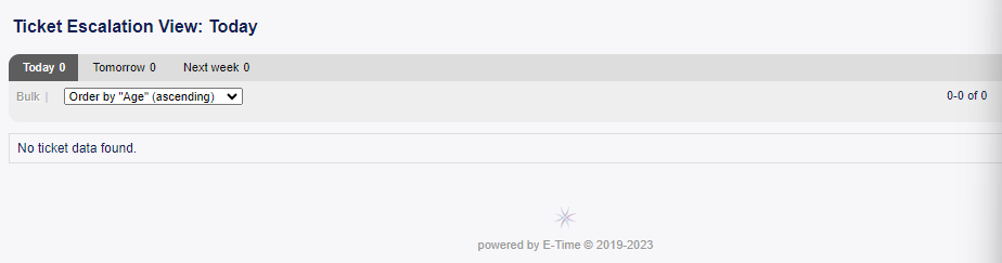 Floating Menu of Large Escalation View