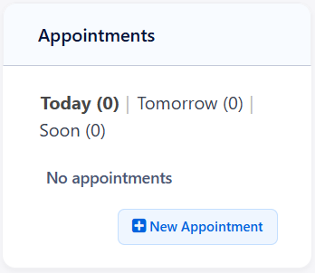 Appointments Widget