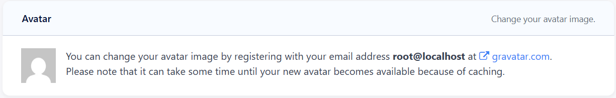Avatar Widget